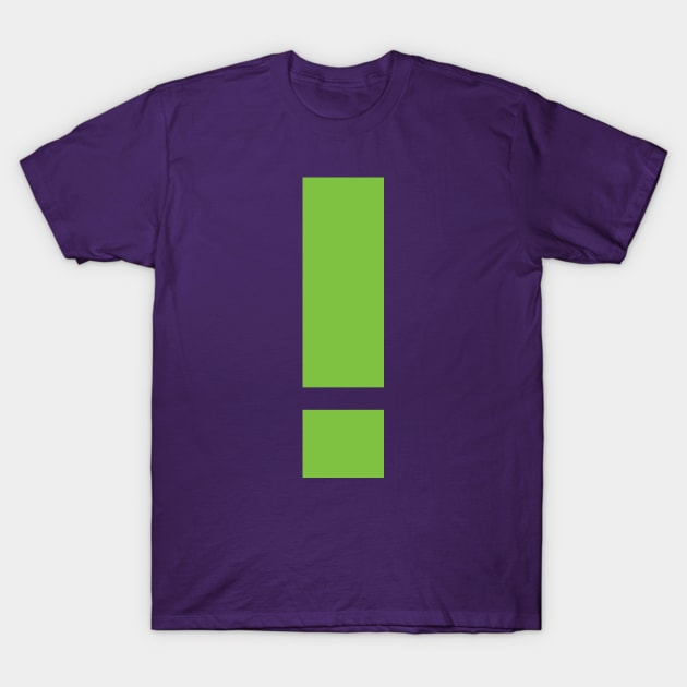 Exclamation T-Shirt by MonkeyLogick